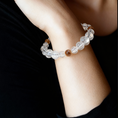 Load image into Gallery viewer, Avalokite Serenity & Protection White Crystal Aroma Bracelet