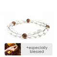 Load image into Gallery viewer, Avalokite Serenity & Protection White Crystal Aroma Bracelet