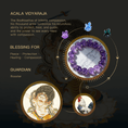 Load image into Gallery viewer, Acalā Vidyārāja Clarity & Determination Amethyst Bracelet