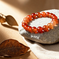 Load image into Gallery viewer, Agate Bracelet Wealth · Power ·Courgae