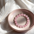 Load image into Gallery viewer, Rose Quartz Crystal Bracelet Love · Cure