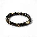 Load image into Gallery viewer, Golden Sheen Obsidian BraceletProtection · Stable · Breaking Negtive Power