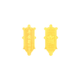 Load image into Gallery viewer, Gold Foil Amulet Sticker for Wealth, Protection & Good Luck