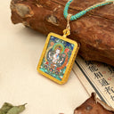 Thangka necklace - Guardian Buddhas of the Zodiac Signs