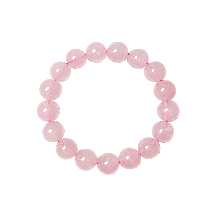 Rose Quartz Crystal Bracelet Love · Cure