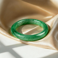 Load image into Gallery viewer, Green Tara Energy & Healing Jade Bangle
