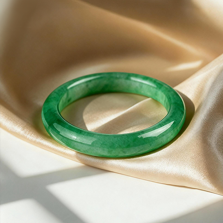 Green Tara Energy & Healing Jade Bangle