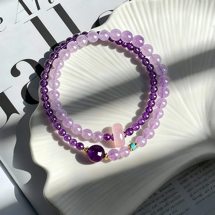 Avalokite Love Guardian Amethyst Bracelet