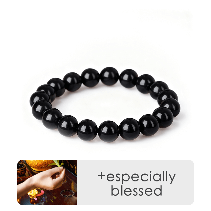 Dainichi Nyorai Inner Sun Black Onyx Bracelet